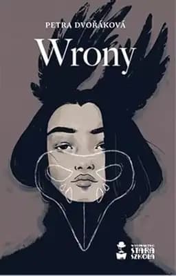 Okładka książki „Wrony” — Dvořáková, Petra