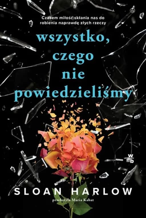 Okładka książki „Wszystko, czego nie powiedzieliśmy” — Harlow, Sloan