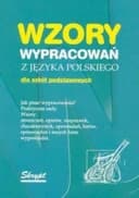 Okładka książki „Wzory Wypracowań z z języka polskiego” — Jacek Poznański