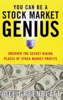 Okładka książki „You Can Be a Stock Market Genius” — Joel Greenblatt