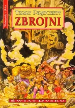 Okładka książki „Zbrojni” — Pratchett, Terry (1948)