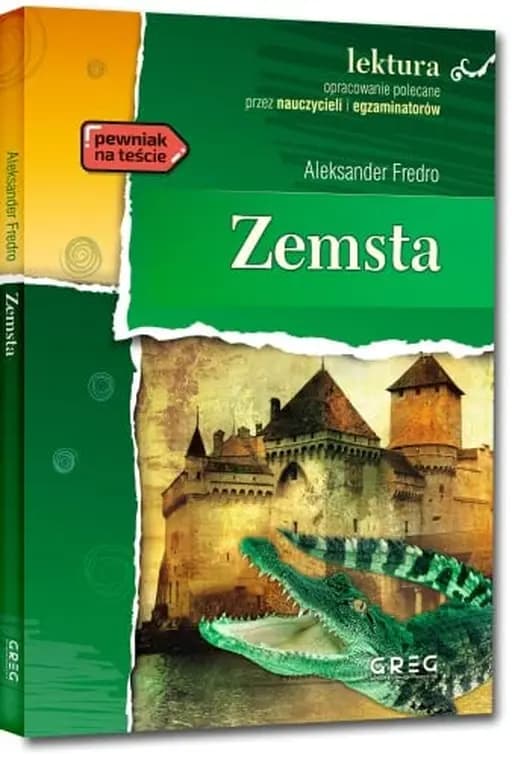 Okładka książki „Zemsta” — Aleksander Fredro