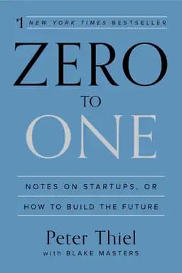 Okładka książki „Zero to One: Notes on Startups, or How to Build the Future”