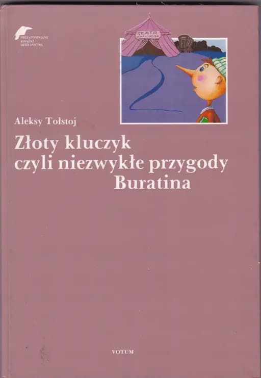 Okładka książki „Złoty kluczyk czyli Niezwykłe przygody Buratina” — Aleksej Nikolaevič Tolstoj