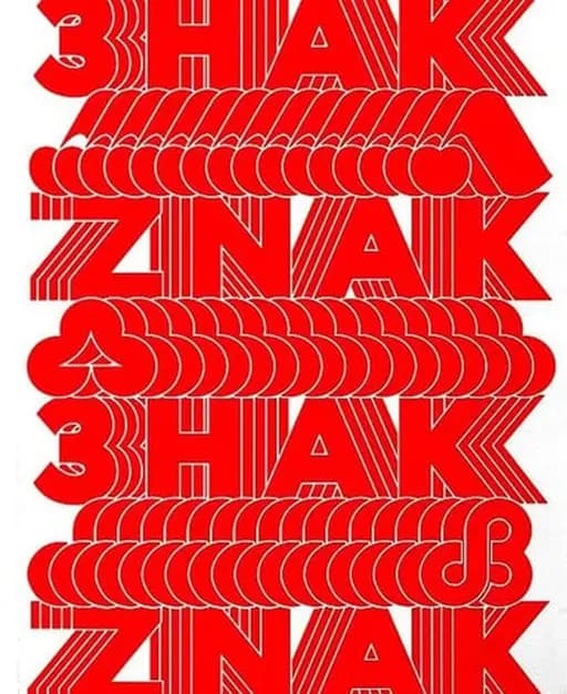 Okładka książki „Znak” — Olha Hladun, Lija Bezsonowa, Rokas Sutkaitis, Kolektyw U,N,A