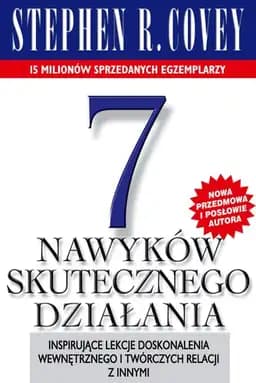 Okładka książki „7 nawyków skutecznego działania” — Stephen R. Covey