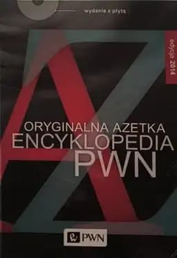 Okładka książki „A-Z encyklopedia PWN : oryginalna Azetka”