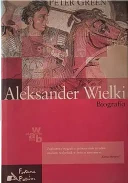 Okładka książki „Aleksander Wielki” — Peter Green