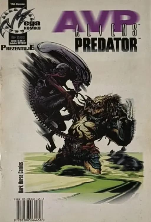 Okładka książki „AVP aliens Predator” — Marcin Rustecki, Arkadiusz Wróblewski