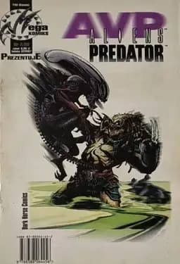 Okładka książki „AVP aliens Predator” — Marcin Rustecki, Arkadiusz Wróblewski