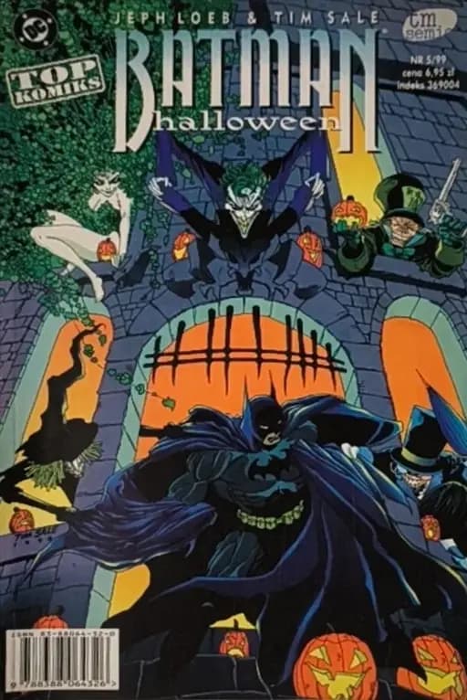 Okładka książki „Batman Halloween” — Jeph Loeb