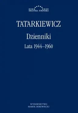 Okładka książki „Dzienniki. T. 1, Lata 1944-1960 / Biblioteka Europejska (Wydawnictwo Marek…