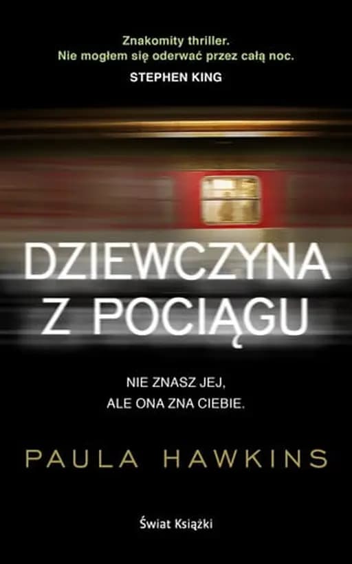 Okładka książki „Dziewczyna z pociągu” — Hawkins, Paula