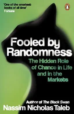 Okładka książki „Fooled by Randomness” — Nassim Nicolas Taleb