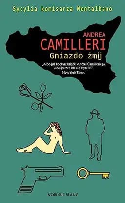 Okładka książki „Gniazdo żmij” — Andrea Camilleri