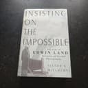 Okładka książki „Insisting on the impossible” — Victor K. McElheny