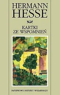 Okładka książki „Kartki ze wspomnień” — Hesse, Hermann (1877)
