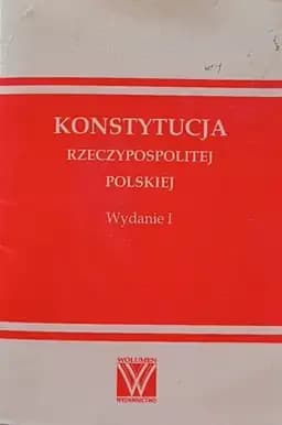 Okładka książki „Konstytucja Rzeczypospolitej Polskiej” — Konstytucja Rzeczypospolitej Polskiej