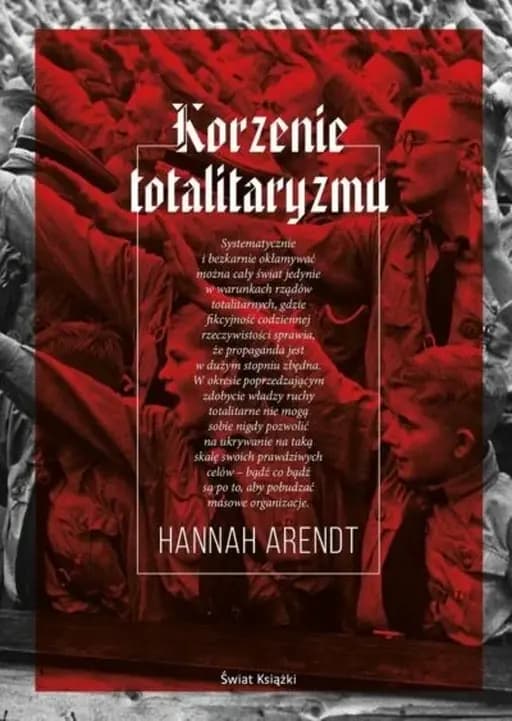 Okładka książki „Korzenie totalitaryzmu” — Arendt, Hannah