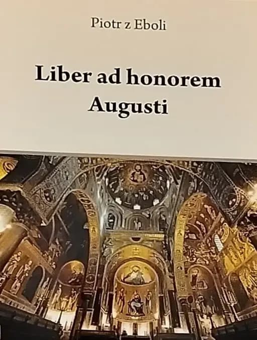 Okładka książki „Liber ad honorem Augusti /” — Ebulo, Petrus de (1160)