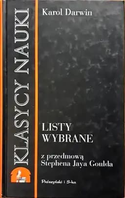 Okładka książki „Listy wybrane” — Darwin, Charles