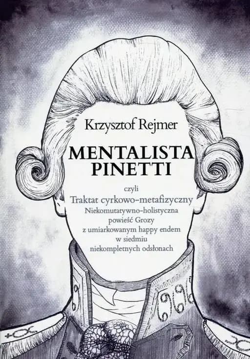 Okładka książki „Mentalista Pinetti” — Rejmer, Krzysztof