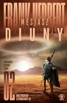 Okładka książki „Mesjasz Diuny” — Herbert, Frank