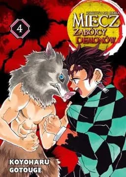 Okładka książki „Miecz zabójcy demonów 4” — Koyoharu Gotoge