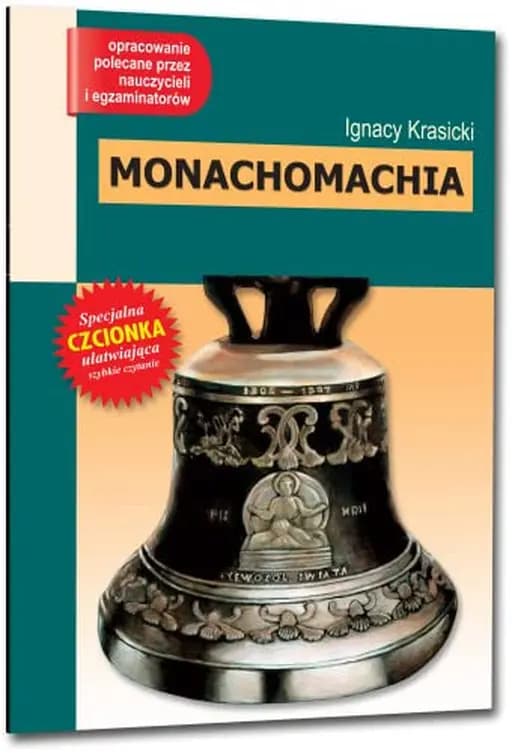 Okładka książki „Monachomachia, czyli Wojna mnichów / Wojna mnichów Lektura (Greg)”