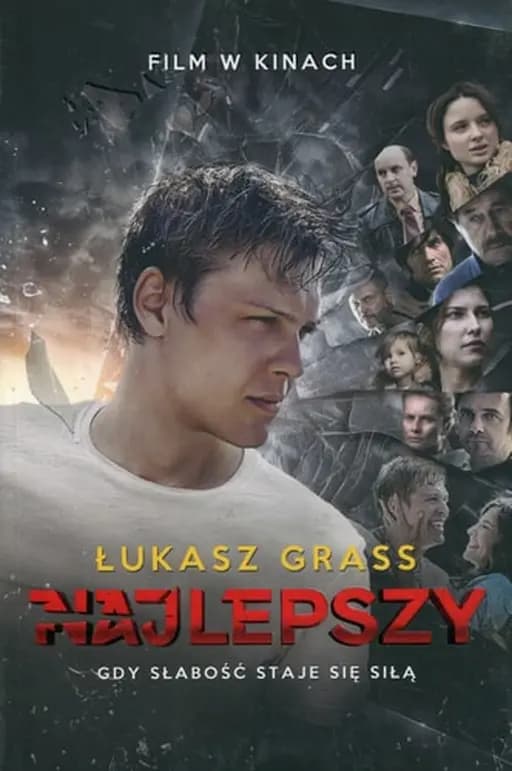 Okładka książki „Najlepszy gdy słabość staje sie ̜siła ̜” — Łukasz Grass