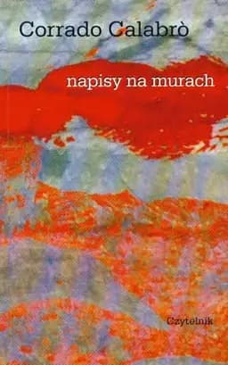 Okładka książki „Napisy na murach” — Corrado Calabro