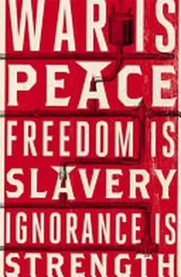 Okładka książki „Nineteen Eighty Four Anniversary Edition” — George Orwell