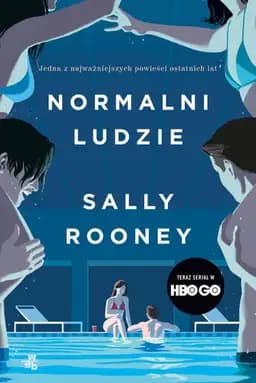 Okładka książki „Normalni ludzie” — Rooney, Sally