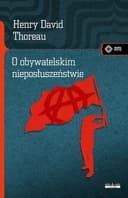 Okładka książki „O obywatelskim nieposłuszeństwie” — Henry David Thoreau