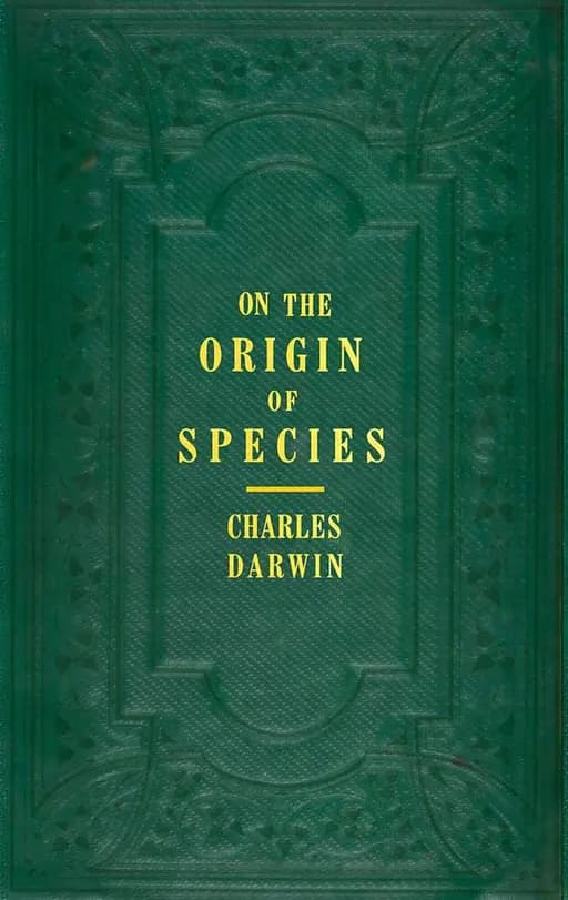 Okładka książki „On the Origin of Species” — Charles Darwin