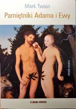 Okładka książki „Pamiętniki Adama i Ewy” — Mark Twain