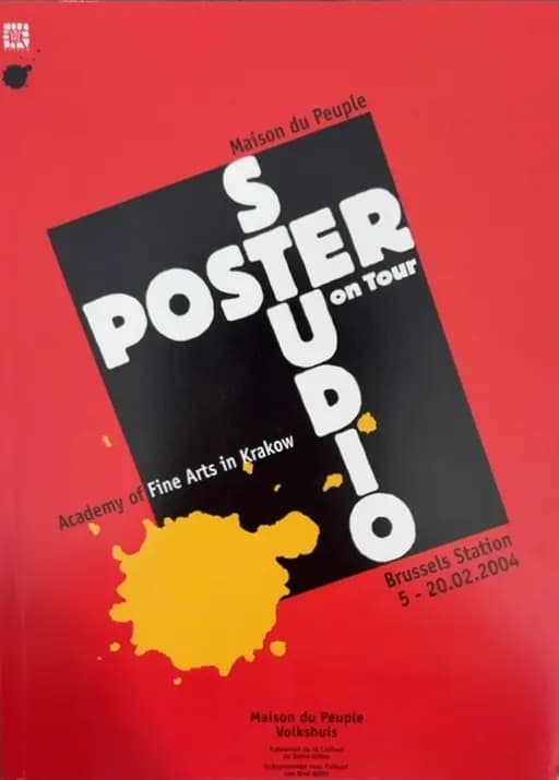 Okładka książki „Poster Studio on Tour - Academy of Fine Arts in Krakow : [Maison du Peuple…