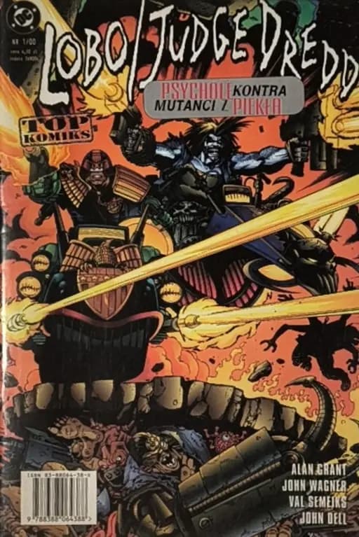 Okładka książki „Psychole kontra mutanci z piekła”