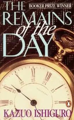 Okładka książki „Remains of the Day” — Kazuo Ishiguro