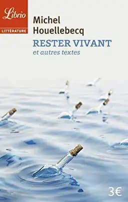 Okładka książki „Rester vivant” — Michel Houellebecq