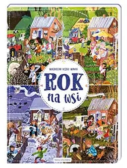 Okładka książki „Rok na wsi” — Magdalena Kozieł-Nowak