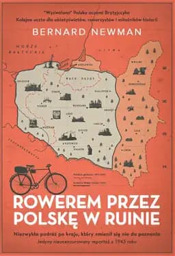 Okładka książki „Rowerem przez Polskę w Ruinie” — Bernard Newman