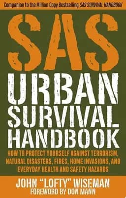 Okładka książki „SAS Urban Survival Handbook” — John "Lofty" Wiseman