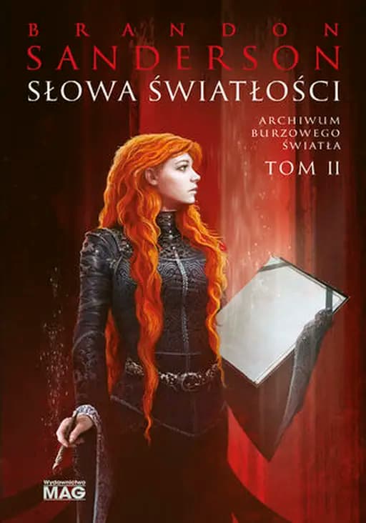 Okładka książki „Słowa światłości / Words of radiance, Archiwum burzowego światła ; t. 2”