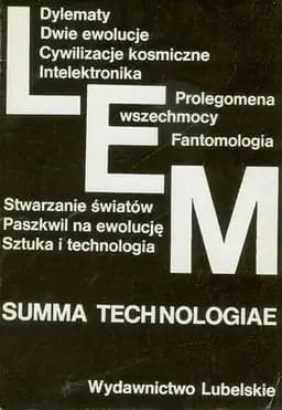 Okładka książki „Summa Technologiae” — Lem, Stanisław (1921)