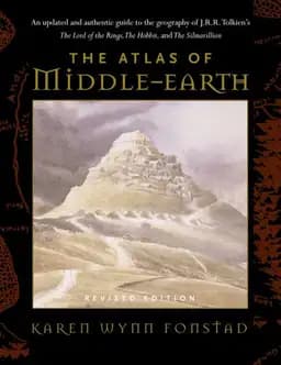Okładka książki „The atlas of Middle-earth” — Fonstad, Karen Wynn