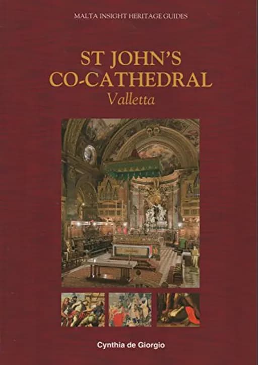 Okładka książki „The St John's Co-cathedralk Guide Book”