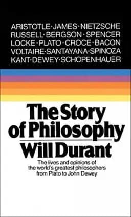 Okładka książki „The Story of Philosophy” — Will Durant