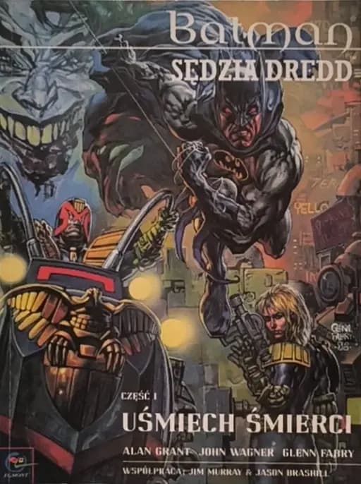 Okładka książki „Uśmiech śmierci” — Alan Grant
