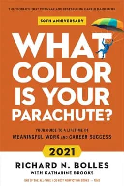Okładka książki „What Color Is Your Parachute? 2021” — Richard N. Bolles, Katharine Brooks, EdD